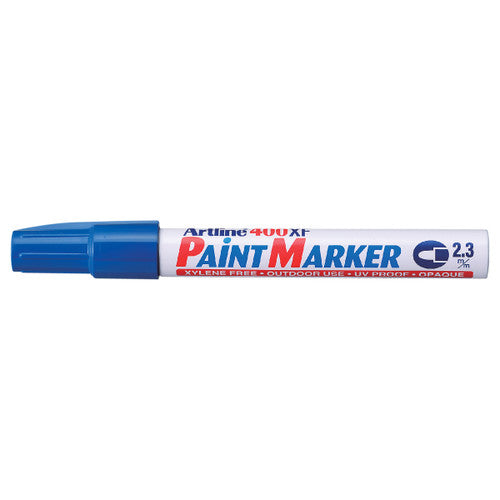 Artline 400 Paint Marker 2.3mm Bullet Blue Box of 12