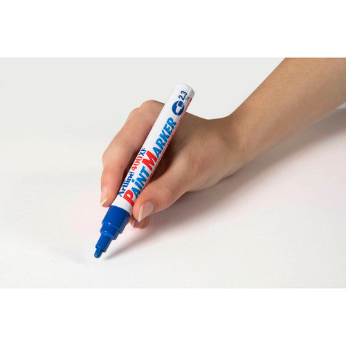 Artline 400 Paint Marker 2.3mm Bullet Blue Box of 12