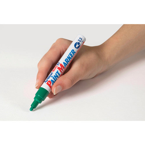 Artline 400 Paint Marker 2.3mm Bullet Green Box of 15