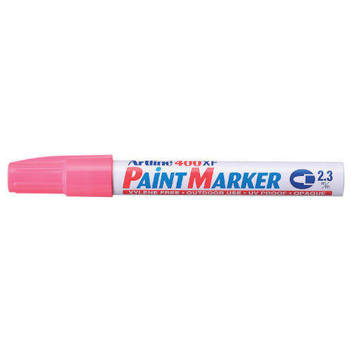 Artline 400 Paint Marker 2.3mm Bullet Pink Box of 15