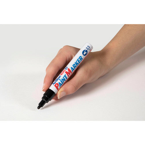 Artline 400 Paint Marker 2.3mm Bullet Hangsell Black Pack of 1