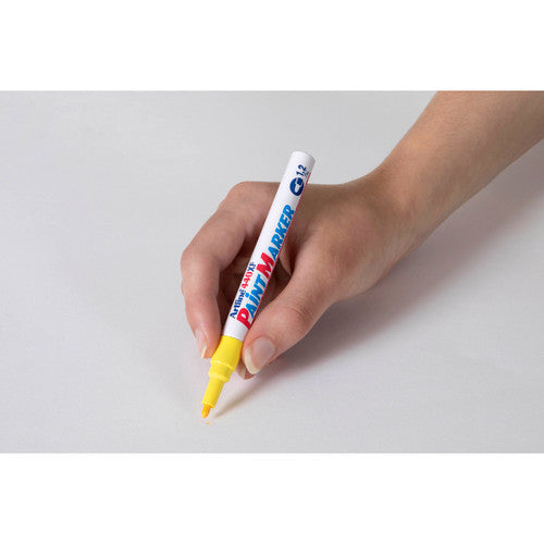 Artline 440 Paint Marker Permanent 1.2mm Bullet Yellow Box of 12