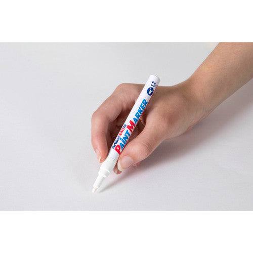 Artline 440 Paint Marker 1.2mm Bullet White Box of 12