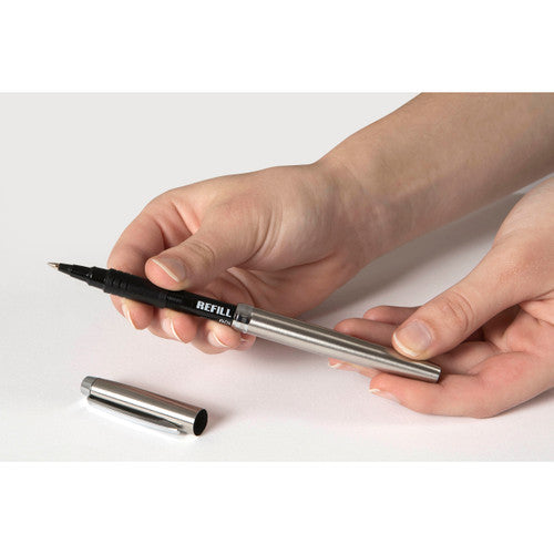 Artline Signature Rollerball Pen Refill Black Box of 12