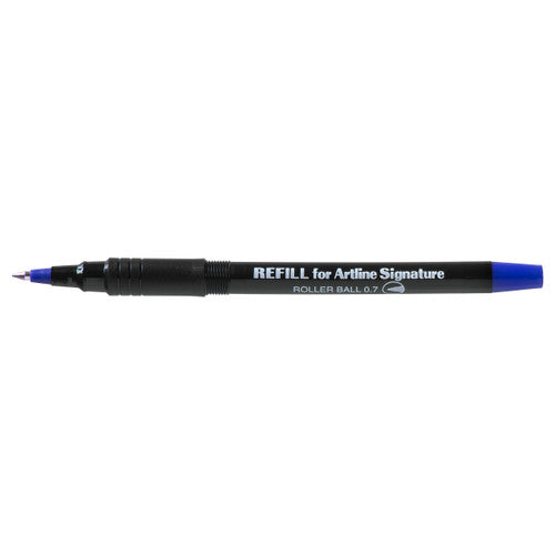 Artline Signature Rollerball Pen Refill Blue Box of 12
