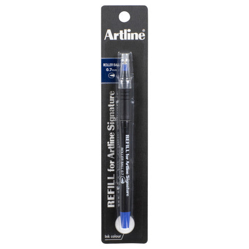 Artline Signature Rollerball Pen Refill Blue Box of 12