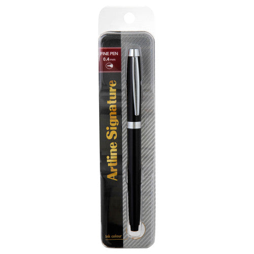 Artline Signature Onyx Fineliner Pen Black
