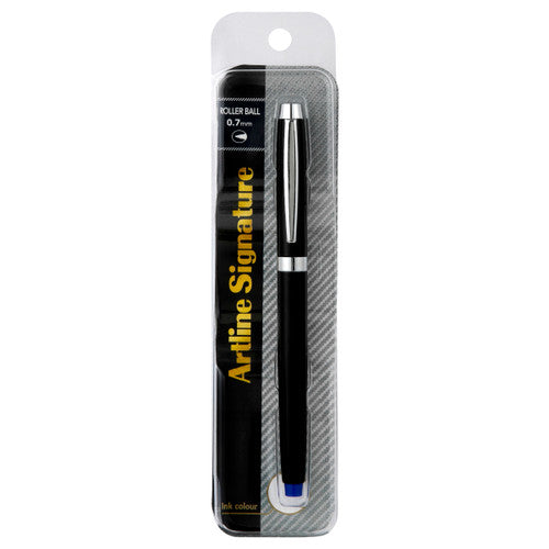 Artline Signature Onyx Rollerball Pen Blue