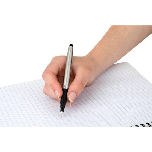 Artline Signature Silver Fineliner Pen Black