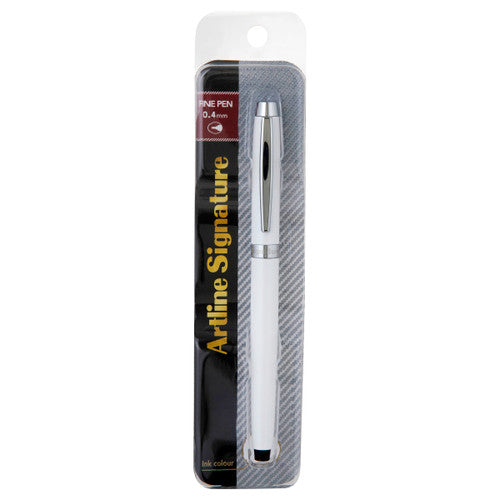 Artline Signature Pearl Fineliner Pen Black