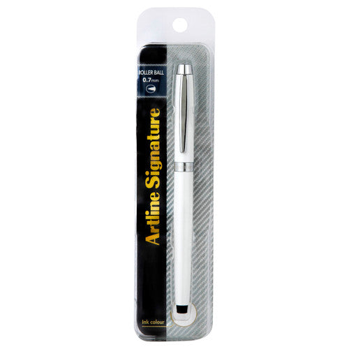 Artline Signature Pearl Rollerball Pen Black