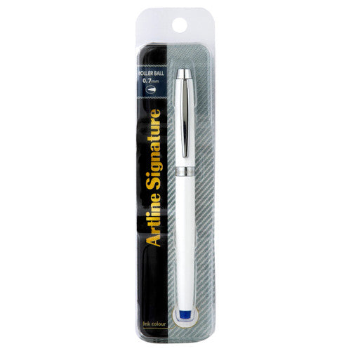 Artline Signature Pearl Rollerball Pen Blue