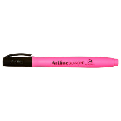 Artline Supreme Highlighter Pink Box of 12