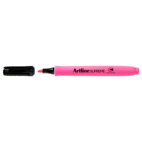 Artline Supreme Highlighter Pink Box of 12