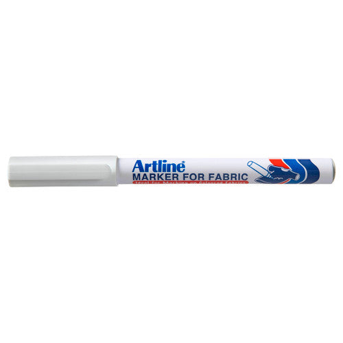 Artline 750 Laundry Marker 1.2mm Bullet White Box of 12