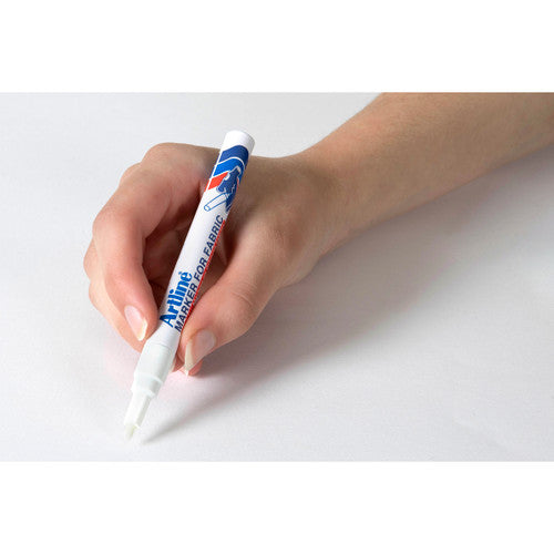 Artline 750 Laundry Marker 1.2mm Bullet White Box of 12