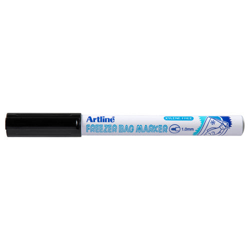 Artline 770 Freezer Bag Marker 1.0mm Bullet Black Box of 12