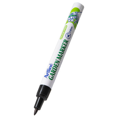 Artline 780 Permanent Garden Marker 0.8mm Bullet Nib Black Box of 12