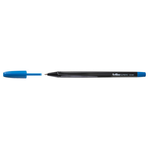 Artline Supreme Ballpoint Pen 1.0mm Blue Box of 12