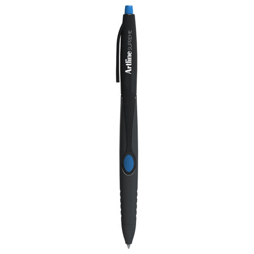 Artline Supreme Retractable Pen 1.0mm Blue Box of 12