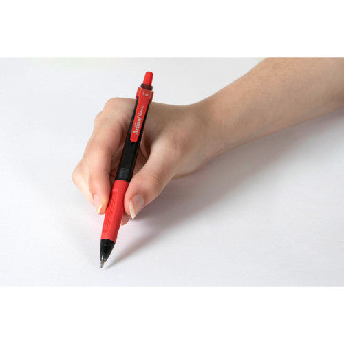 Artline 8410 Ballpoint Pen Retractable Grip Medium Red Box of 12