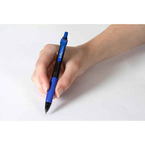 Artline 8410 Ballpoint Pen Retractable Grip Medium Blue Box of 12