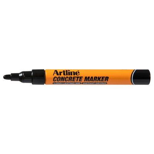 Artline Concrete Permanent Marker Black Box of 12