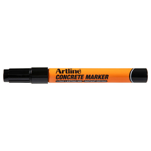 Artline Concrete Permanent Marker Black Box of 12