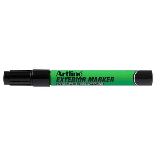 Artline Exterior Permanent Marker Black Box of 12