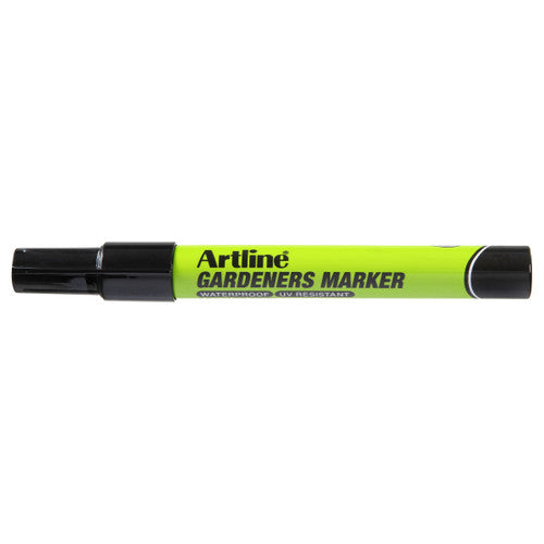 Artline Gardeners Permanent Marker Black Hangsell Box of 12