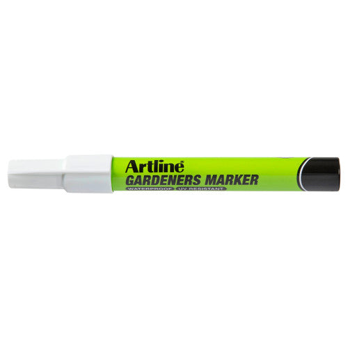 Artline Gardeners Permanent Marker White Box of 12