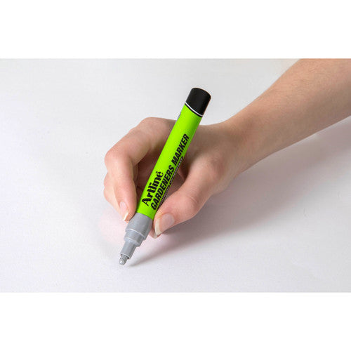 Artline Gardeners Permanent Marker Silver Box of 12
