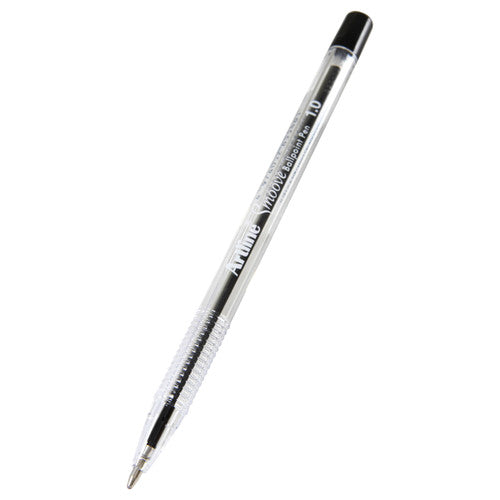 Artline Smoove Ballpoint Pen 1.0mm Black Box of 50