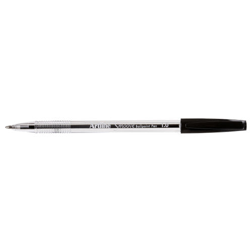 Artline Smoove 8210 Ballpoint Pen Medium Black 12 x 10 Packs