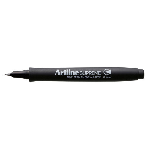 Artline Supreme Permanent Marker 0.4mm Black