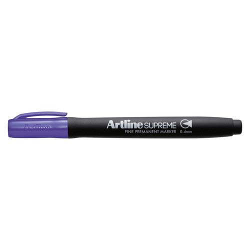 Artline Supreme Permanent Marker 0.4mm Purple