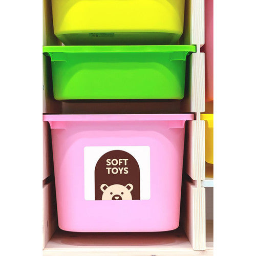 Avery Storage Box Removable Labels 10 Pack 120x98mm Laser Inkjet 2UP