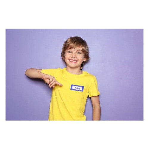 Avery Kids Print and Divide Fabric Name Badge Labels Box Of 140 Labels