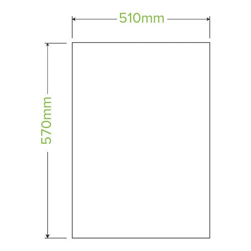 BIOPAK 30L COMPOSTABLE BIN LINER ROLL OF 25 X 40