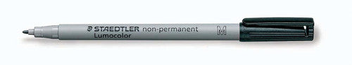 Staedtler Lumocolor Non-Permanent Pen Medium Black Box 10 315-9