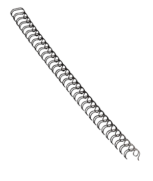 Fellowes Binding Combs Wire 34 Loop 12mm Black