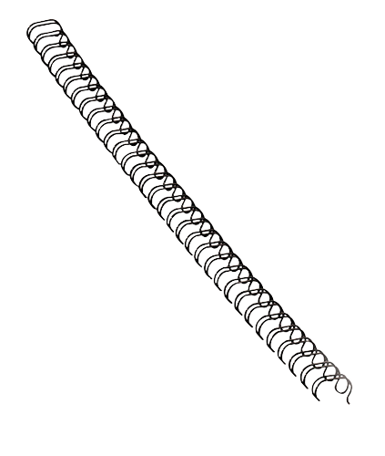 Fellowes Binding Combs Wire 34 Loop 12mm Black