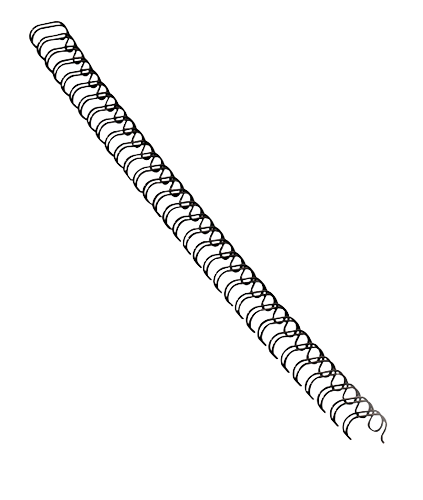 Fellowes Binding Combs Wire 34 Loop 8mm Black