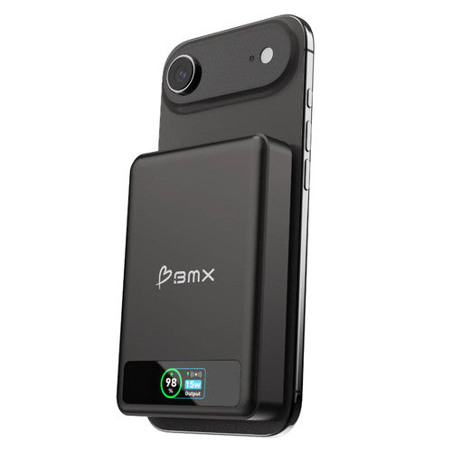 BMX SolidSafe 10K Solid-State Magnetic Power Bank Black