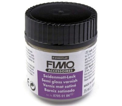 Fimo Semi-Gloss Varnish 35ml Waterbased Set of 5