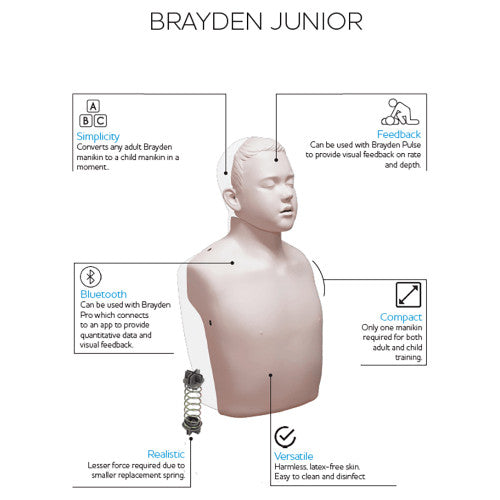 Brayden Junior CPR Manikin Kit