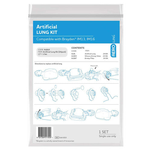 Brayden Lung Filter and Valve Kit Pack of 24