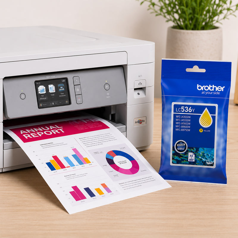 Brother LC-536Y Ink Cartridge Yellow-4