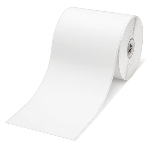 Brother RD-S01C2-3PK Continuous Length Paper Adhesive Labels 102mm per Roll Pack of 3
