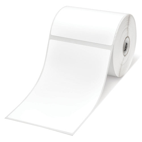 Brother RD-S02C1-3PK Die Cut Paper Adhesive Labels 102mm 270 Labels per Roll Pack of 3